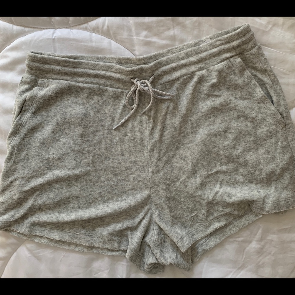 Grey athletic shorts - terry cloth NWT